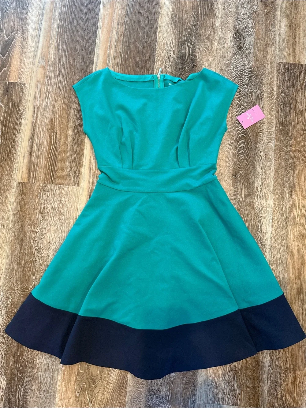 NEW! Kate Spade ♠️ Fiorella Ponte Colorblock Dress Size S